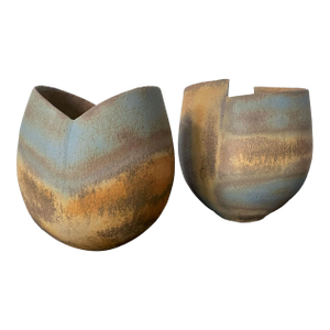 Ceramic Vase Vessel by British Studio Potter John Ward