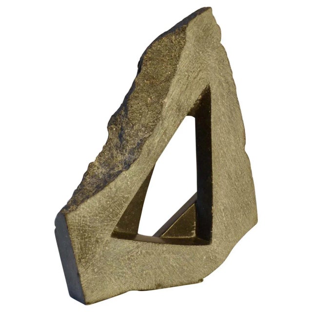 Black Granite Geometric Abstract Dutch Sculpture For Sale - Image 11 of 11