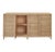 New Item. Coastal chic four door rattan wood buffet cabinet. Beautiful details. 62.5" W X 34" H X 20.5" D Width:62.50"...