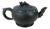YiXing Zisha Bamboo and Lotus Detail Teapot With Pine Needles, Artist Signed and Chopped / Stamped For Sale