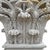 Carved Limestone Corinthian Pilaster Capital Console Table For Sale - Image 11 of 12