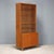 Vintage Bookcase in Larch Veneer and Glass, Italy, 1970s For Sale - Image 11 of 11