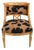 Empire Accent Chair with Leopard Print For Sale