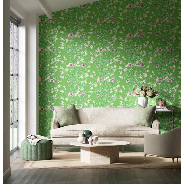 Featuring bamboo stems entwined with delicate anemone blooms our classically inspired design is closely related to the...