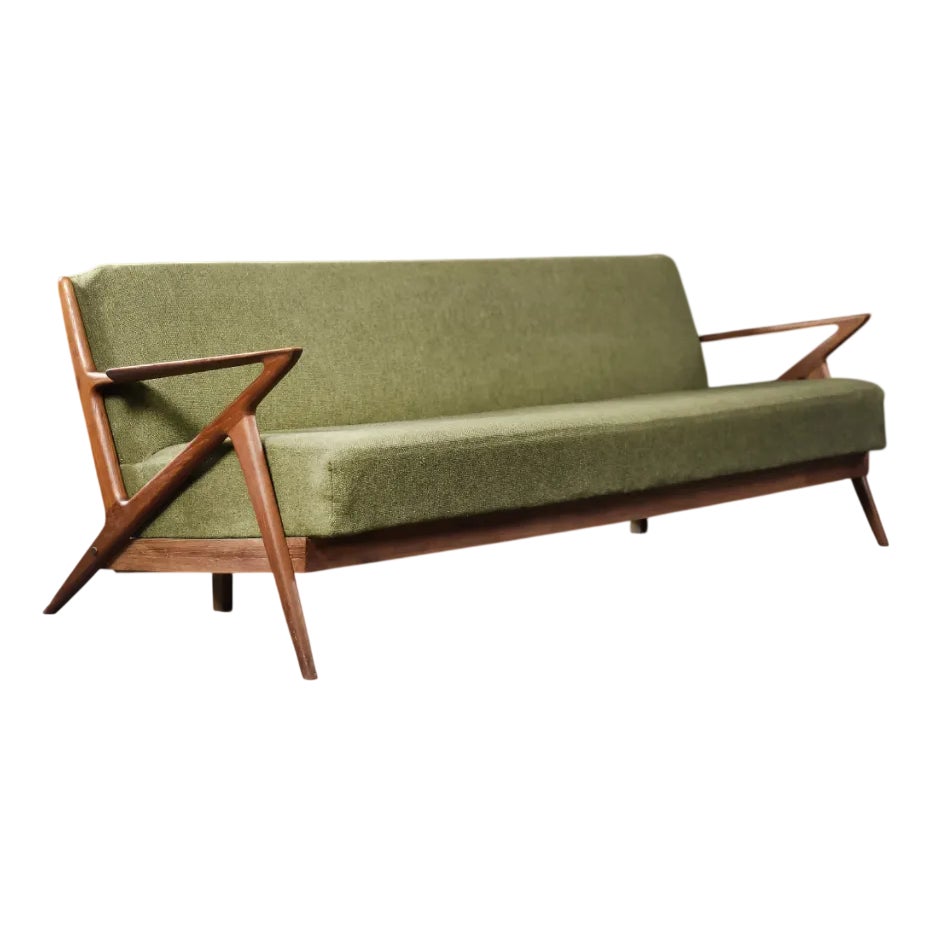 Vintage Danish Three-Seater Z-Sofa by Poul Jensen for Selig