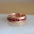 1990s Gold and Ruby Alliance, Size 7.5 For Sale - Image 5 of 5
