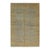 6x9 Versatile Classic Blue Brown Floral Modern Hand Knotted Wool Carpet Rug For Sale