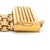 Vintage Italian 18k Gold Wide Openwork Link Bracelet, 72.9 Grams For Sale - Image 12 of 15