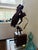Large 26” Vintage Brutalist Tabletop Sculpture by Frank Tenaglia, Signed 1973 Mixed Metal Ribbon Art For Sale - Image 12 of 13