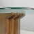 Italian Modern Wooden Coffee Table with Geometrical Base and Glass Top, 1970s For Sale - Image 13 of 18