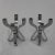 Modern Candelabra Chorus by Karim Rashid for Umbra Die-Cast Zinc, a Pair For Sale - Image 11 of 11