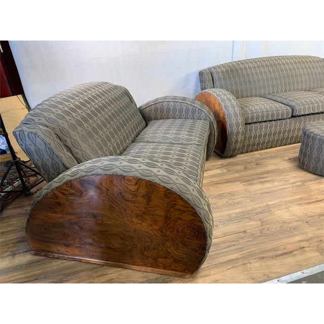 Art Deco Art Deco Living Room Set For Sale - Image 3 of 7