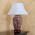 Vintage Chinoiserie Style Porcelain Table Lamp With Hand-Painted Floral Motif For Sale - Image 14 of 18