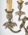 Louis XV Style Silver Plated Bronze Candelabra, 19th Century, Set of 2 For Sale - Image 4 of 8