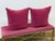 Susan Lund Chastain Magenta/Berry Throw Pillows, Pair For Sale - Image 10 of 12