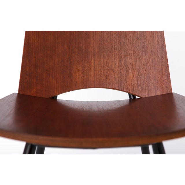 Mid-Century Modern Danish Chair in Teak, 1950s For Sale - Image 3 of 10