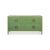 This exquisite piece features a rich green embossed leather, which exudes an air of sophistication and luxury. The dresser...