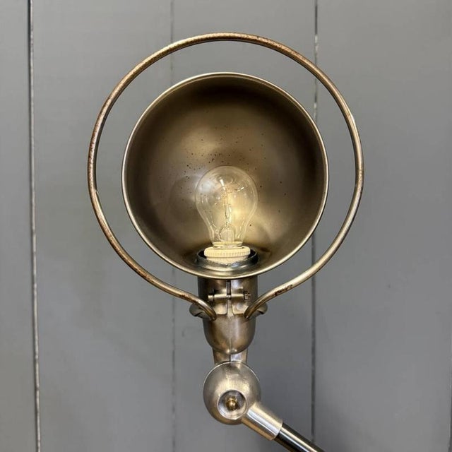 Five-Arm Floor Lamp with Blue Brand Plate from Jieldé, 1950s For Sale - Image 9 of 18