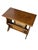 Mid-Century Modern Vintage Wooden Magazine Rack Side Table, 1950 For Sale - Image 3 of 12
