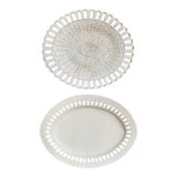 Pair of 19th Century Wedgwood Creamware Platters For Sale