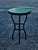 2020s 16" Mini Moroccan Mosaic Accent Table – Emerald Aqua Tile Top For Sale - Image 5 of 9