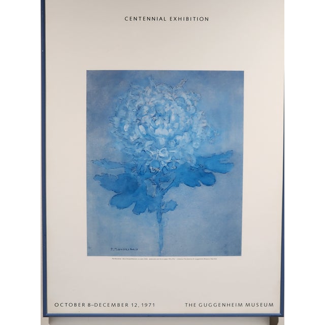 Rare original vintage 1971 museum exhibition lithograph poster, published by The Solomon R. Guggenheim Foundation for the...