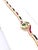 1970s Vintage Yellow Gold Snake Bracelet With Emeralds, Rubies, and Diamonds For Sale - Image 5 of 13