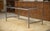 Desk in Brushed Stainless Steel and Black Smoked Glass, 1980s For Sale - Image 12 of 12