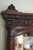 Brown Large Oak Overmantle Mirror, 1880s For Sale - Image 8 of 18