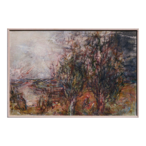 At the Bend - Abstracted Eastern European Landscape by Yuri Gusev