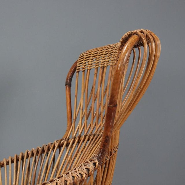 Mid 20th Century Vintage Margherita Armchairs attributed to Franco Albini, 1950s, Set of 2 For Sale - Image 5 of 10