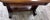 Antique Mission Oak Trestle Pedestal Base Library Table Console Hall Table For Sale - Image 14 of 14