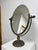 Vintage Double-Sided Solid Brass Vanity Mirror Attributed to Charles Hollis Jones For Sale - Image 12 of 12