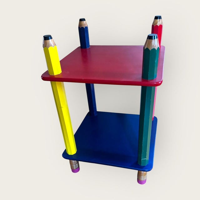 Vintage Bedside Table by Pierre Sala, France, 1980s For Sale - Image 6 of 14