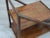 Wood Vintage Geometric Walnut Bar Cart, 1970s For Sale - Image 7 of 9