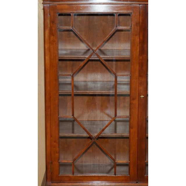 Astral Glazed Library Bookcase by Reh Kennedy for Harrods London For Sale - Image 5 of 18