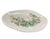Pop Art Vintage 3d Raised Geranium Botanical Ceramic Wall Platter For Sale - Image 3 of 12