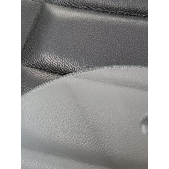 Glass Nautilus Clock by Oscar Tusquets for Mobles 114, 1995 For Sale - Image 7 of 15