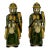 1970s Pair of Italian Ceramic Medieval Knights Figurines For Sale