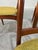 Danish Style Mid Century Dining Chairs, Set of 4, in Knoll Fabric For Sale - Image 9 of 12