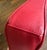 An Authentic Barcelona Stool from Design Within Reach features richly tufted red premium leather cushions set atop...