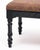 Black Pair of French Napoleon III Style Mahogany Upholstered Storage Benches, Circa 1900 For Sale - Image 8 of 9