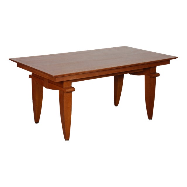 French Oak Dining Table, 1940s For Sale