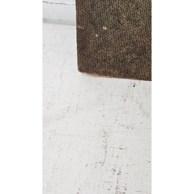 Black Woman in White Dress African American Art Painting 48" For Sale - Image 12 of 12