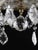 Small Crystal 8-Light Chandelier For Sale - Image 3 of 8