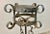 1940s Pair of 19th Century Wrought Iron Wall-Mounted Plant Holders or Torchères For Sale - Image 5 of 11