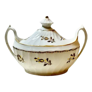 Early 19th Century English Coalport Sugar Bowl