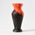 Orange Spatter Glass Vase from Brüder Frankl, 1920s For Sale - Image 4 of 11