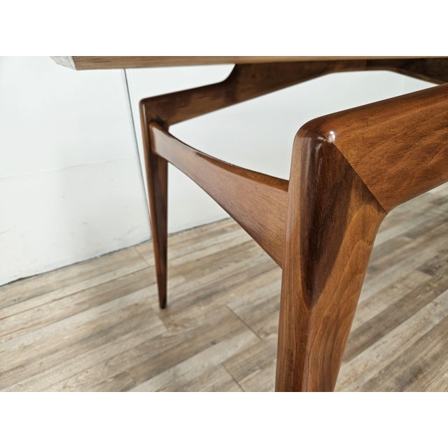 Dining Table with Mirrored Top, 1950s For Sale - Image 9 of 16