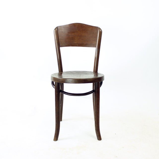 Bentwood Bistro Chair from Tatra, Czechoslovakia, 1940s For Sale - Image 12 of 12
